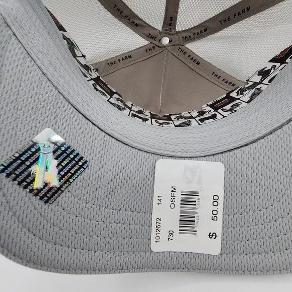 Goorin Bros Swamp Slayer Hat Alligator Gray Dominate Blue Bolt NEW without Tag - Picture 7 of 8